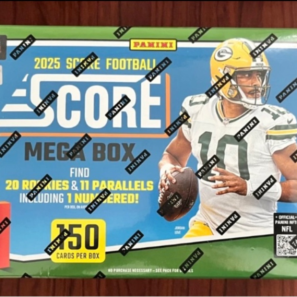 NEW FACTORY SEALED 2025 Panini Score Football Mega Box